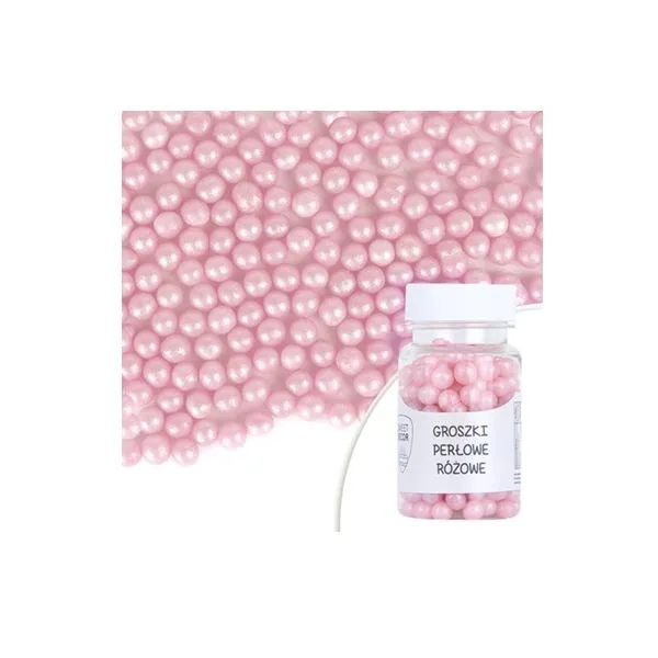 Perličky ružové perlové 50 g