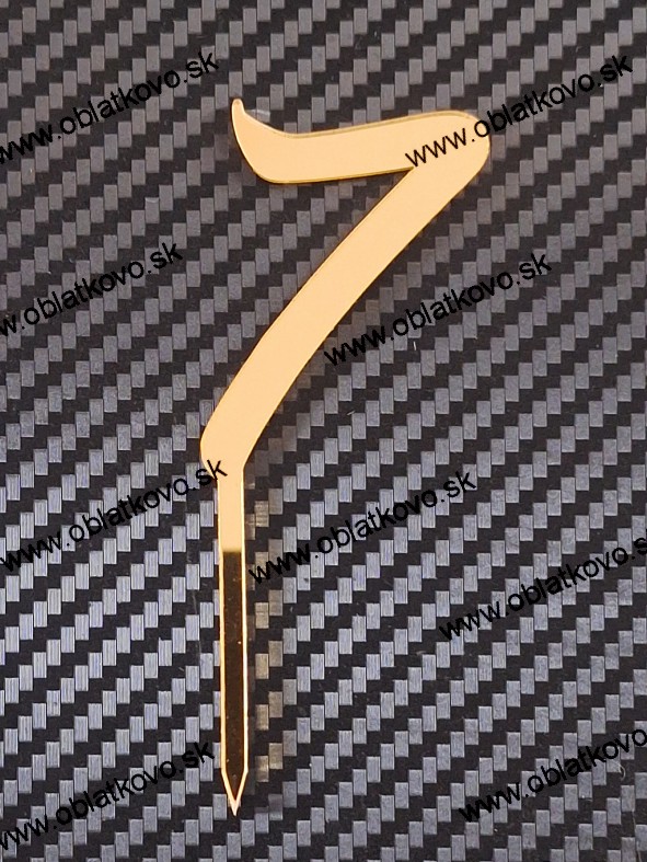 7 / zrkadlový plast bledý